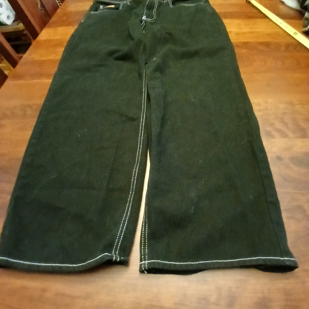 Black Wide-Leg Jeans